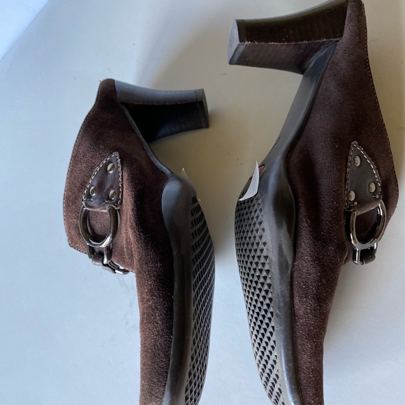 Aerosoles - Woman’s brown suede mules, Size: 9 - Picture 3 of 7